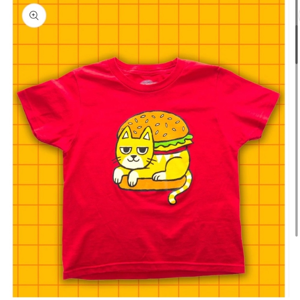 Pancake Attack Cat Burger Boys L